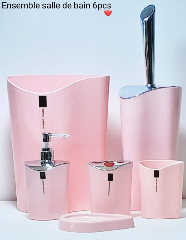 Accessoires Salle de bain 5pc