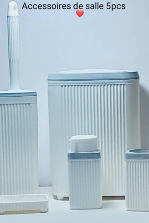 Accessoires Salle de bain 5pc